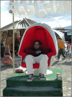 Dave in the Eggchair