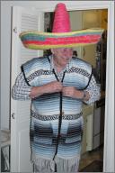 Uncle Bill, dressed for the Taco Party