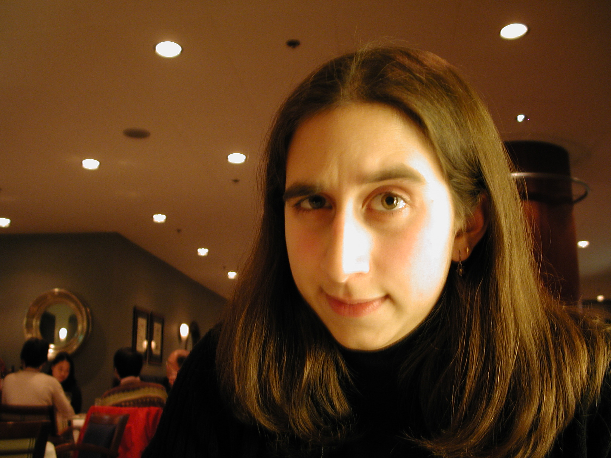 Eyebrow raises run in the family