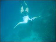 Jenny free diving