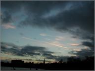 Sky over Kensington Gardens
