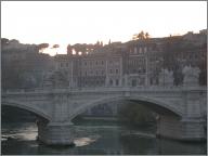 Sunset over the Tiber