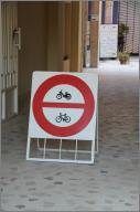 Speed Limit: motorcycles divided by bicycles