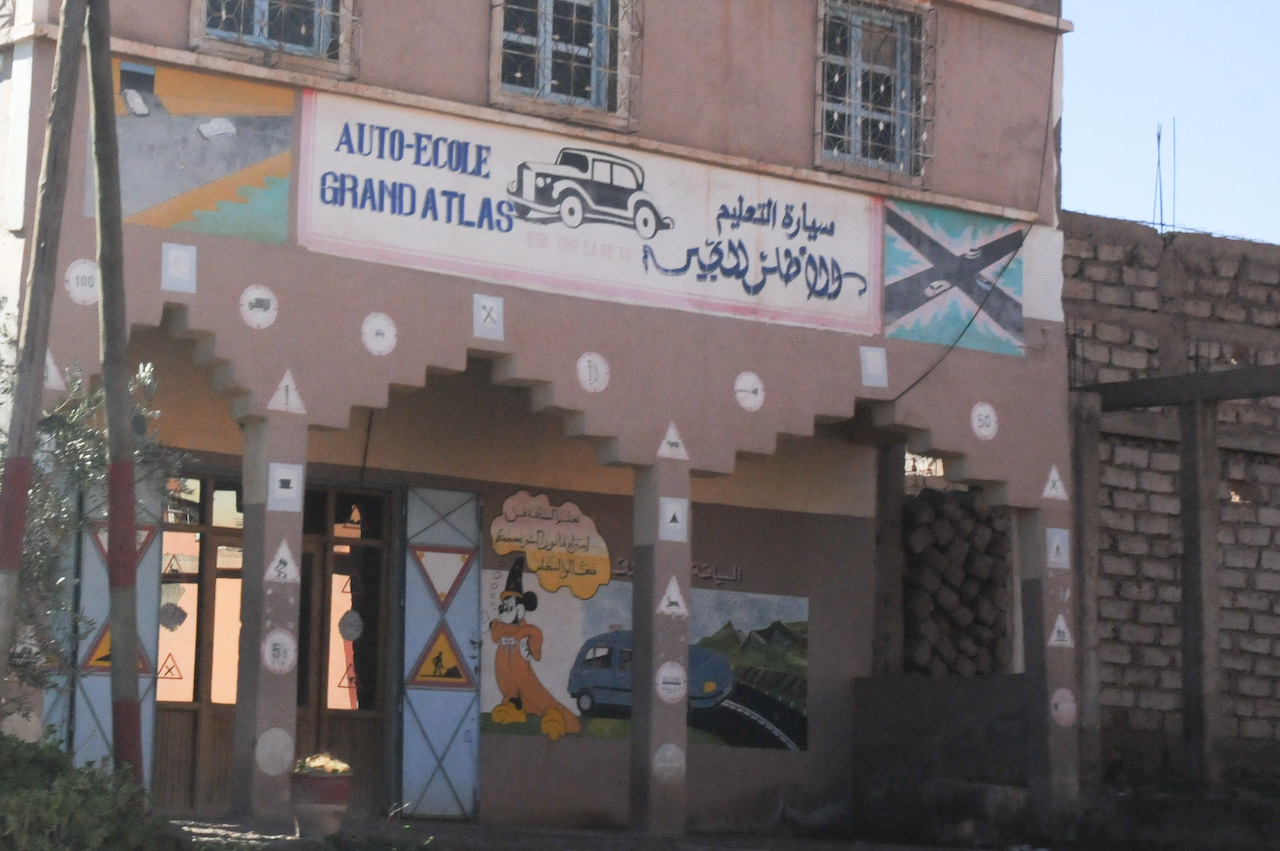 Mickey mouse driving school