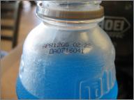 Dismissed as Coincidence. Why does Gatorade have an <b>hour</b> of expiration, though?