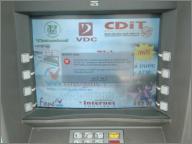 Crashed ATM