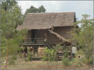 Cambodian stilt house