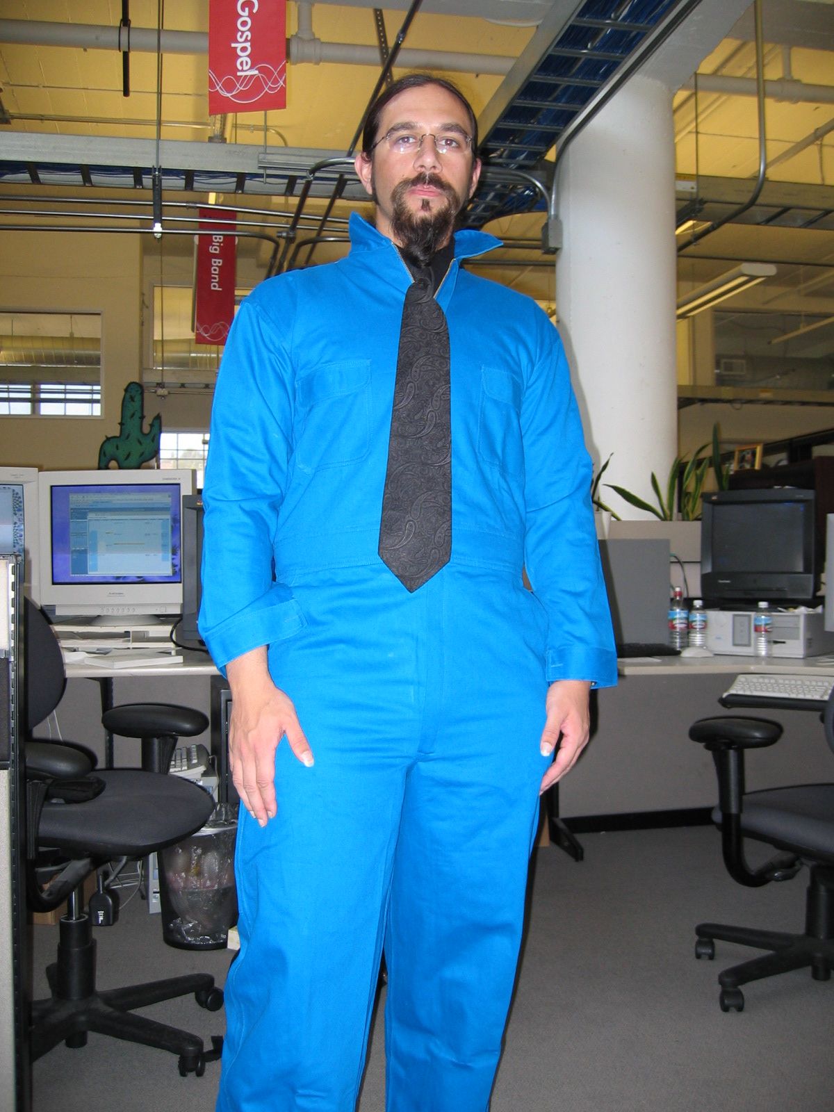 System Administration is dirty work. Wear coveralls.