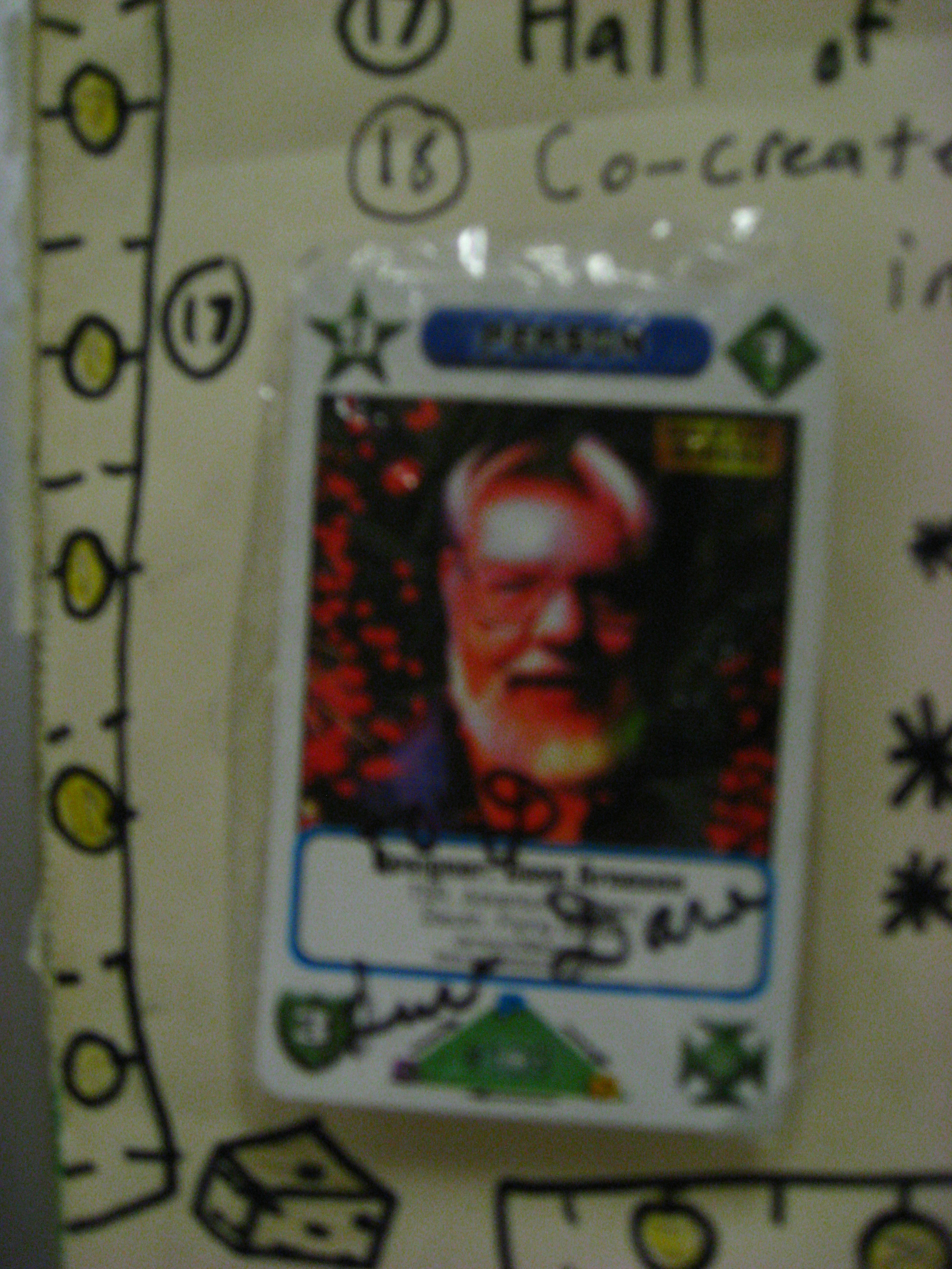 Dave Arneson Card (from poster by Sonya Goldman)